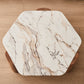 3 Legs Coffee Table Marble Geometric Coffee Coffee or End Table Clearhalo 'Coffee & Accent Tables' 'Coffee Tables' 'coffee_tables' 'furn' 'furn_coffee_tables' 'Furniture' 'Living Room Furniture' 7219368