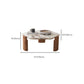 3 Legs Coffee Table Marble Geometric Coffee Coffee or End Table Clearhalo 'Coffee & Accent Tables' 'Coffee Tables' 'coffee_tables' 'furn' 'furn_coffee_tables' 'Furniture' 'Living Room Furniture' 7219373