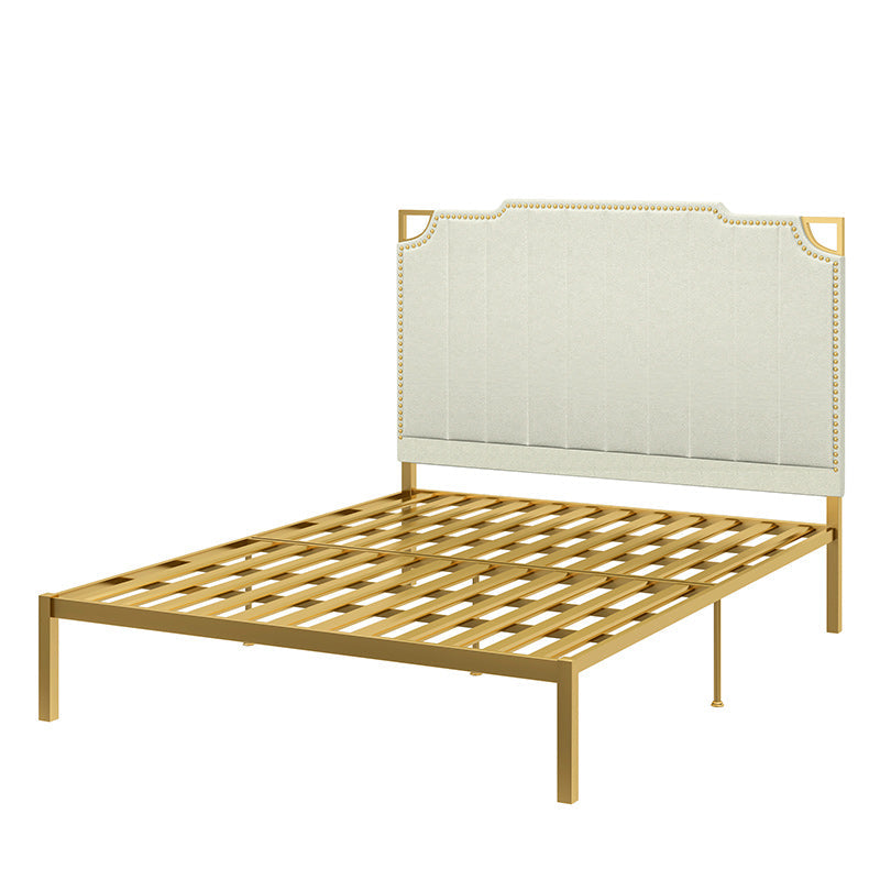 Letto in pelle contemporanea BEIGE IMPINGARE IMMINGARE CONTRUI