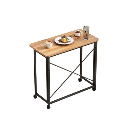 Bureau de bureau contemporain dortoir rectangulaire de bureau avec roues