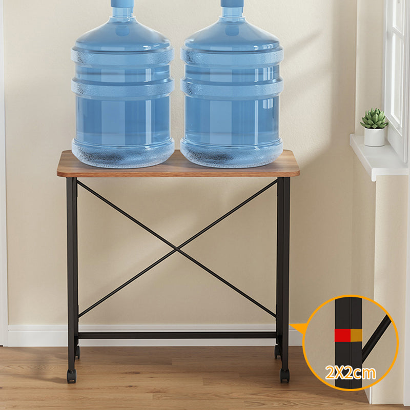 Bureau de bureau contemporain dortoir rectangulaire de bureau avec roues