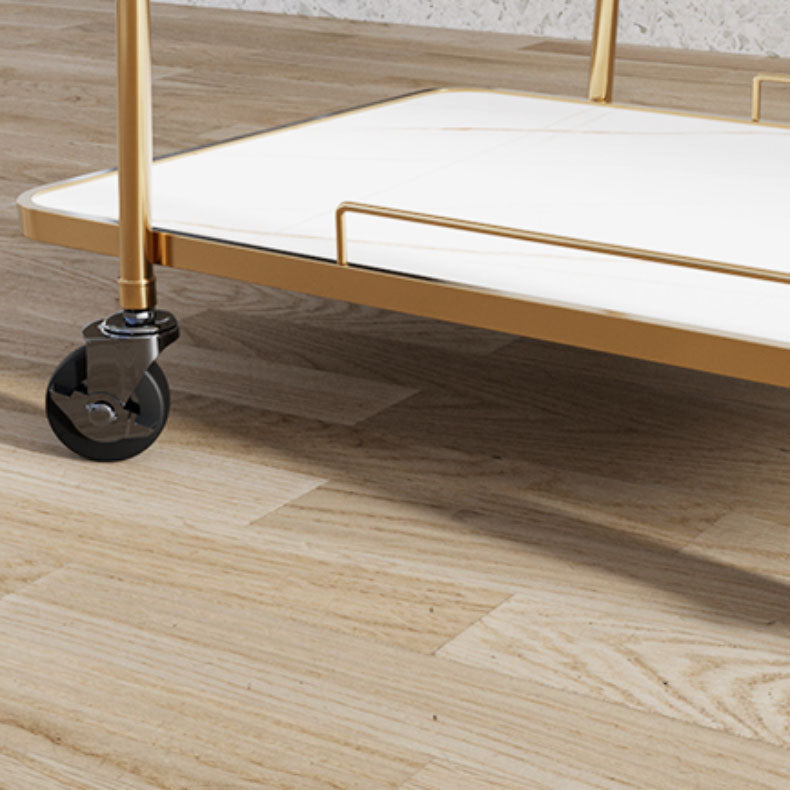 モダンなシンプルなオープンストレージキッチントロリー長方形のダイニングルーム準備テーブル