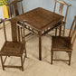 Modern Simple Dining Table Square Dinner Table with Solid Wood Legs Clearhalo 'Dining Tables & Seating' 'Dining Tables' 'dining_table' 'furn' 'furn_dining_table' 'Furniture' 'Kitchen & Dining Furniture' 7221012