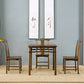 Modern Simple Dining Table Square Dinner Table with Solid Wood Legs Clearhalo 'Dining Tables & Seating' 'Dining Tables' 'dining_table' 'furn' 'furn_dining_table' 'Furniture' 'Kitchen & Dining Furniture' 7221014