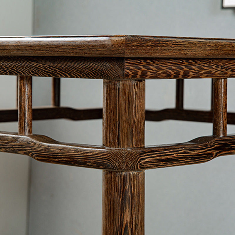 Modern Simple Dining Table Square Dinner Table with Solid Wood Legs Clearhalo 'Dining Tables & Seating' 'Dining Tables' 'dining_table' 'furn' 'furn_dining_table' 'Furniture' 'Kitchen & Dining Furniture' 7221018