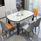 Modern Style Dining Table Rubberwood Legs Dinner Table for Living Room