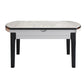 Modern Style Dining Table Rubberwood Legs Dinner Table for Living Room