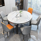 Modern Style Dining Table Rubberwood Legs Dinner Table for Living Room