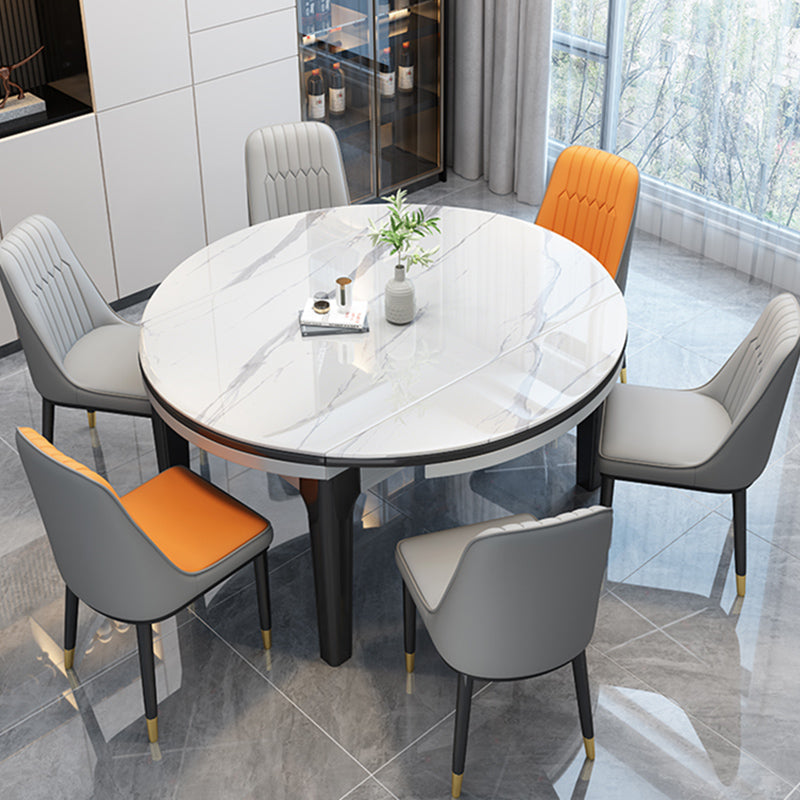 Modern Style Dining Table Rubberwood Legs Dinner Table for Living Room