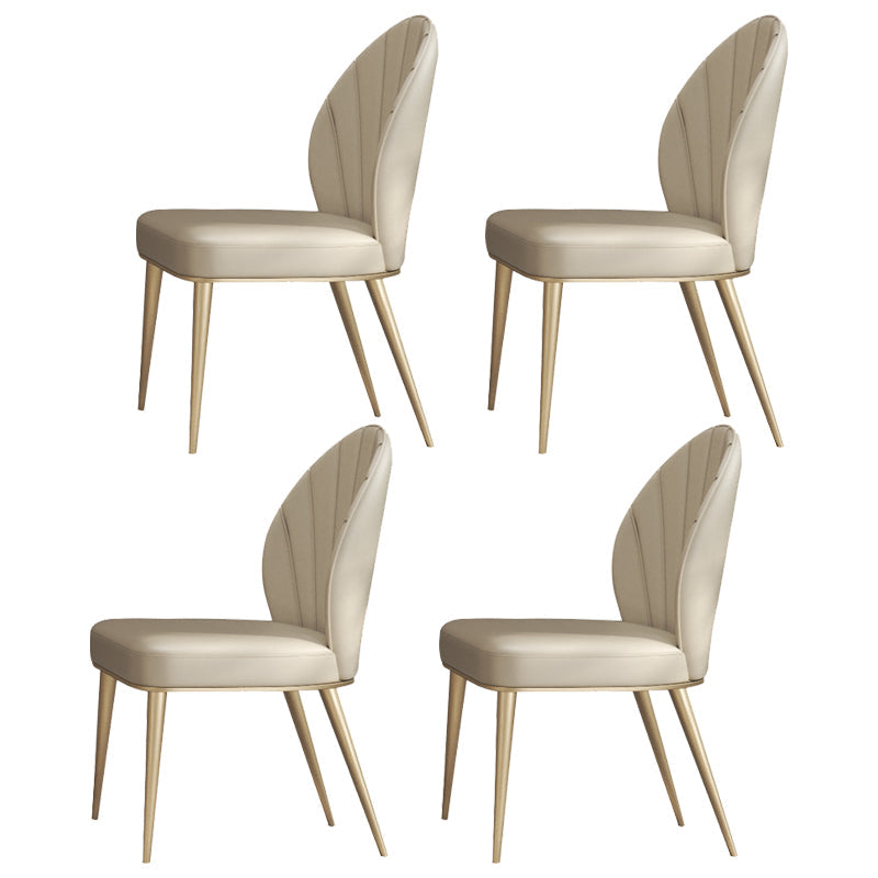 Nordic Style 1/4/5/7 Pieces Furniture Rectangle Stone Dining Table Set in White 4 White Chairs Clearhalo 'Dining Room Sets' 'Dining Tables & Seating' 'dining_room_set' 'furn' 'furn_dining_room_set' 'Furniture' 'Kitchen & Dining Furniture' 7224123