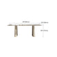Nordic Style 1/4/5/7 Pieces Furniture Rectangle Stone Dining Table Set in White Clearhalo 'Dining Room Sets' 'Dining Tables & Seating' 'dining_room_set' 'furn' 'furn_dining_room_set' 'Furniture' 'Kitchen & Dining Furniture' 7224131