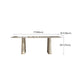 Nordic Style 1/4/5/7 Pieces Furniture Rectangle Stone Dining Table Set in White Clearhalo 'Dining Room Sets' 'Dining Tables & Seating' 'dining_room_set' 'furn' 'furn_dining_room_set' 'Furniture' 'Kitchen & Dining Furniture' 7224132
