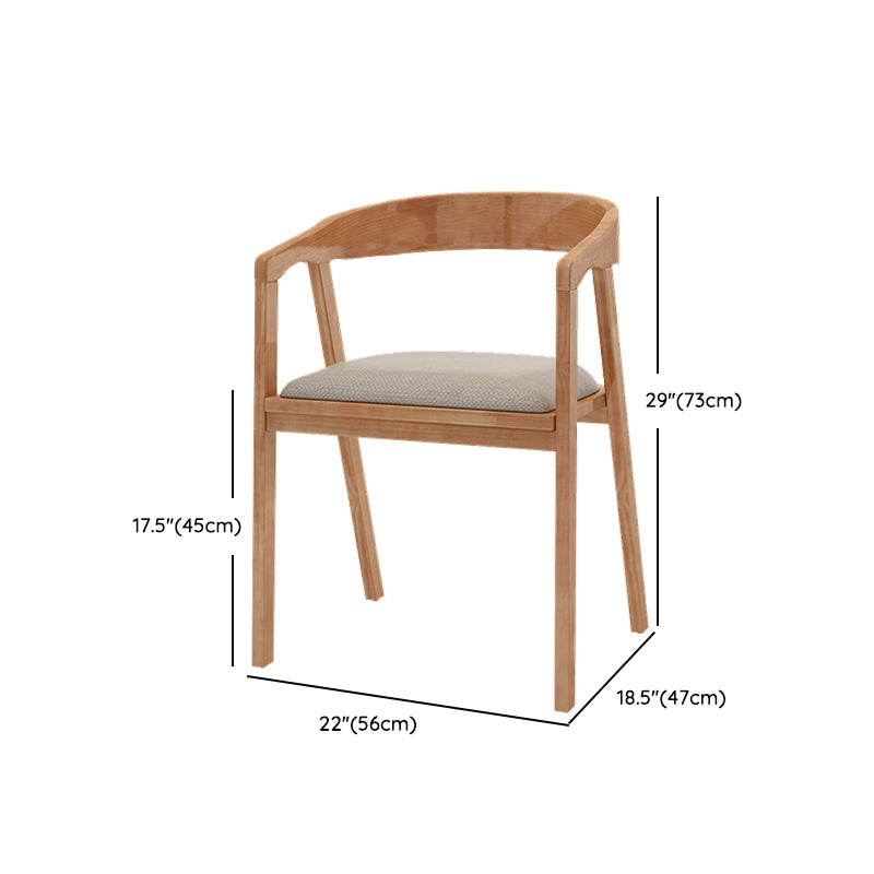 Juego de comedor moderno fijo 1/7 pcs muebles de madera maciza marrón para el hogar