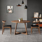 Contemporary Solid Wood Furniture 1/3/4/5 Pcs Dining Room Table Set in Brown