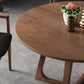 Contemporary Solid Wood Furniture 1/3/4/5 Pcs Dining Room Table Set in Brown