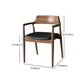 Contemporary Solid Wood Furniture 1/3/4/5 Pcs Dining Room Table Set in Brown