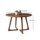 Contemporary Solid Wood Furniture 1/3/4/5 Pcs Dining Room Table Set in Brown