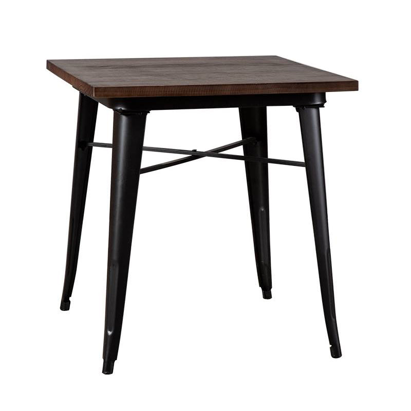 Mobili in legno solido industriale 1/4/5 pezzi set da tavolo da pranzo in altezza standard