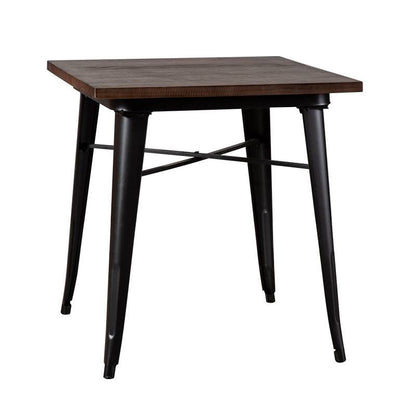 Mobili in legno solido industriale 1/4/5 pezzi set da tavolo da pranzo in altezza standard