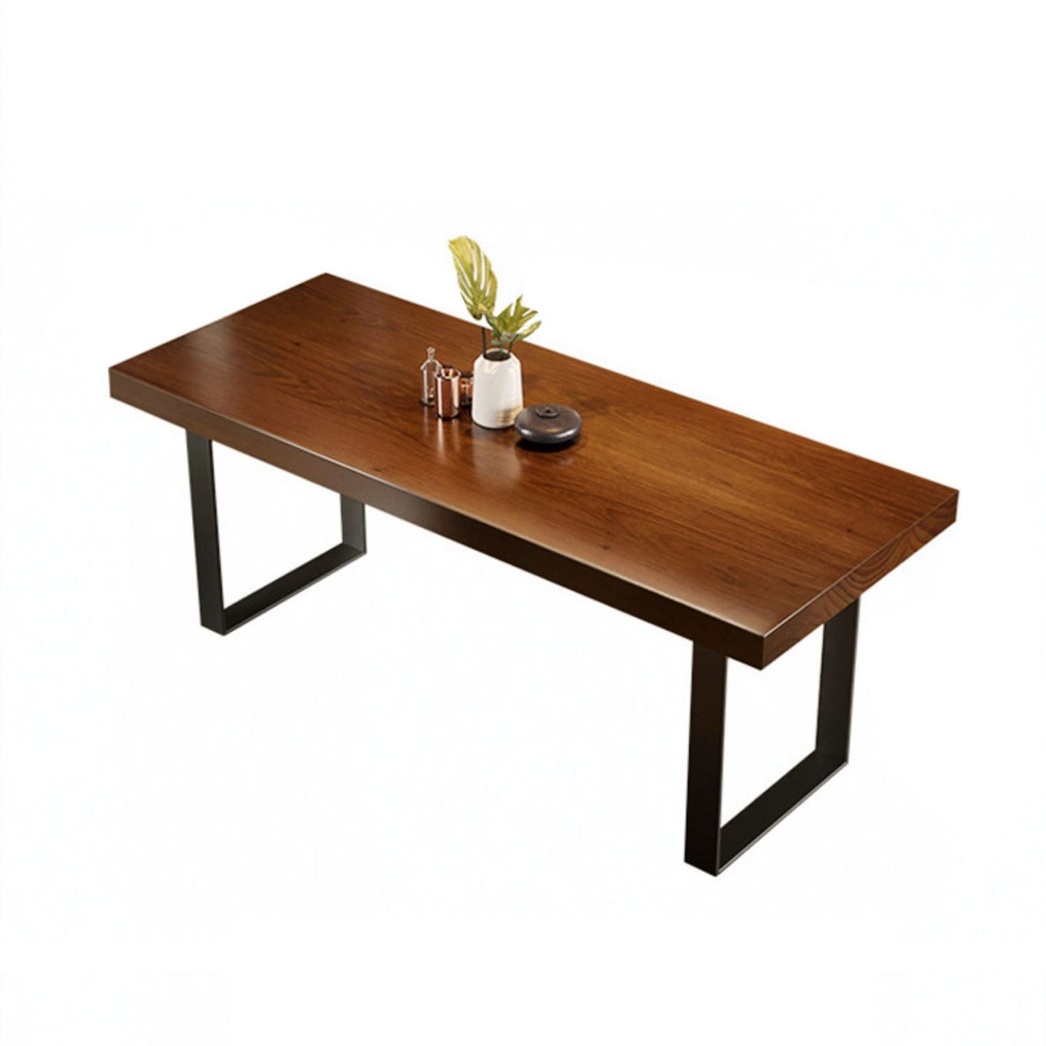 Industrial Solid Wood Furniture 1/4/5/7 Pcs Standard Height Dining Room Table Set Clearhalo 'Dining Room Sets' 'Dining Tables & Seating' 'dining_room_set' 'furn' 'furn_dining_room_set' 'Furniture' 'Kitchen & Dining Furniture' 7224205