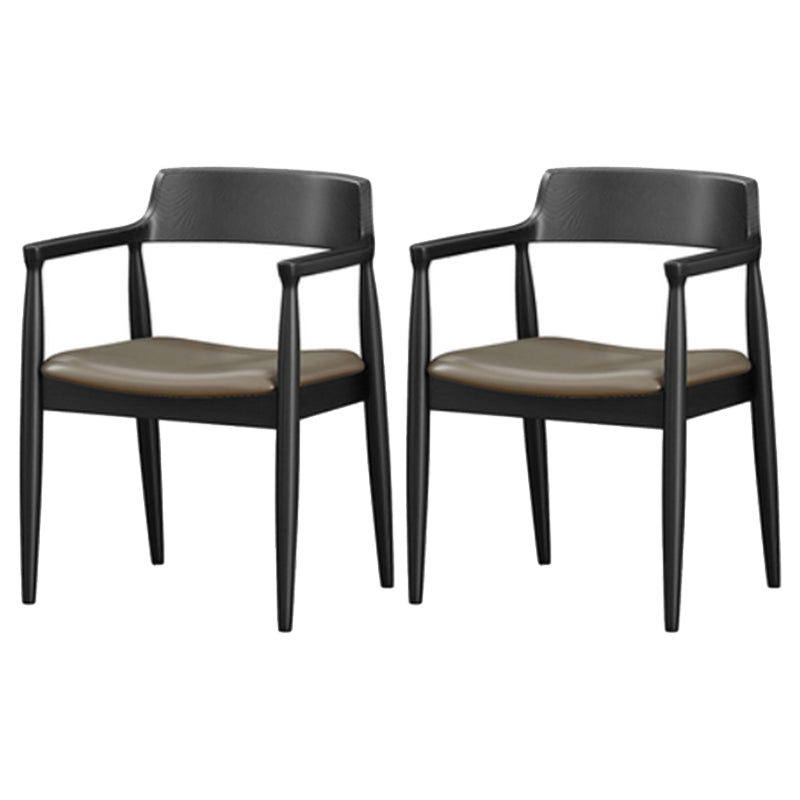 Muebles modernos de madera maciza 1/2/3/4 PCS Altura estándar Mesa de comedor Juego para hogar