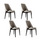 Modern Style Dining Chairs Upholstered Kitchen Chairs with Wood Legs