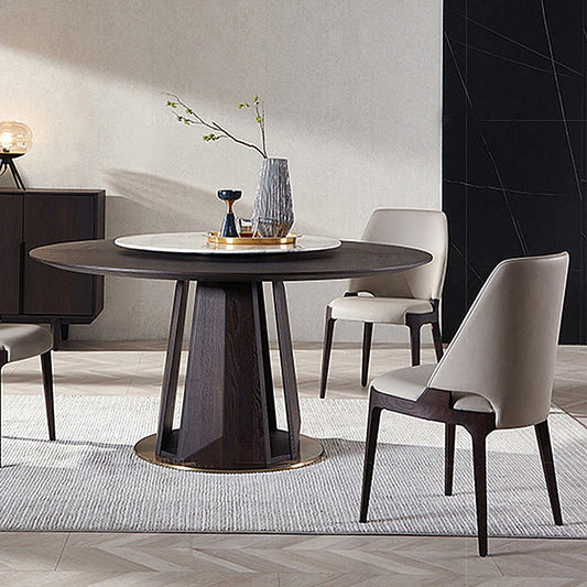Modern Style Dining Chairs Upholstered Kitchen Chairs with Wood Legs