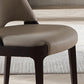 Modern Style Dining Chairs Upholstered Kitchen Chairs with Wood Legs
