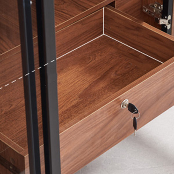 Moderno telaio in legno armadio armadio indipendente