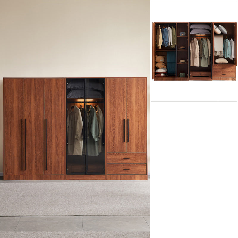 Moderno telaio in legno armadio armadio indipendente