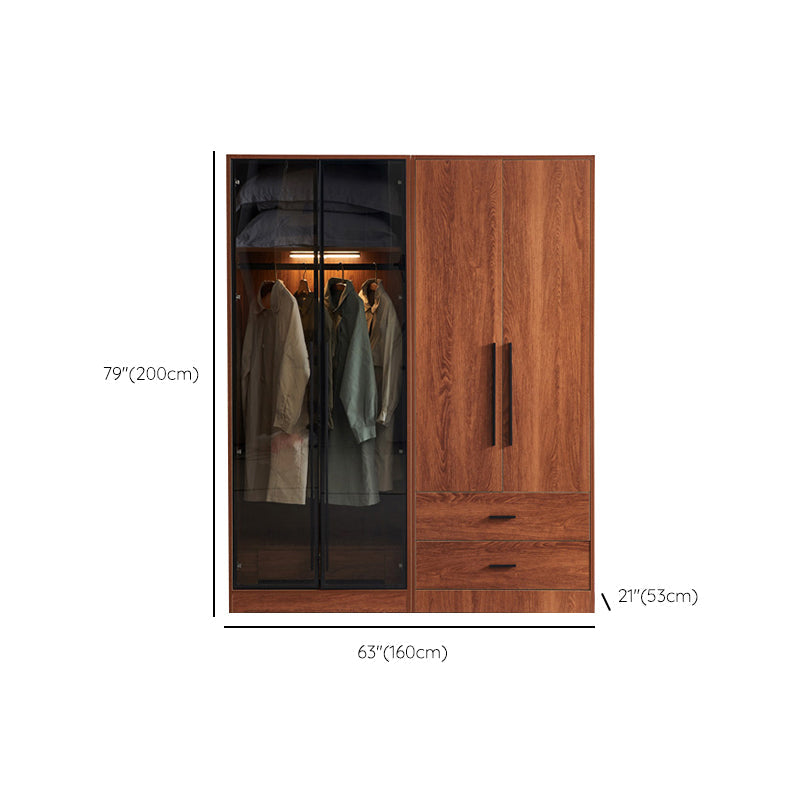 Moderno telaio in legno armadio armadio indipendente