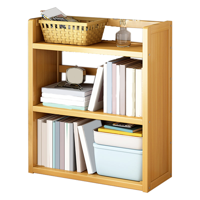 Contemporary Lacquered Accent Chest, Rectangle Storage Chest with Shelves 19.7"L x 7.9"W x 25.6"H Natural Clearhalo 'Cabinets & Chests' 'cabinets_chests' 'furn' 'furn_cabinets_chests' 'Furniture' 'Living Room Furniture' 7224980