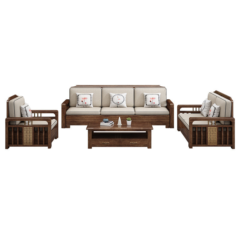 L-Shaped Square Arms Sofas Water Resistant Wooden Sectionals Clearhalo 'furn' 'furn_sectionals' 'Furniture' 'Living Room Furniture' 'Sectionals' 7225046