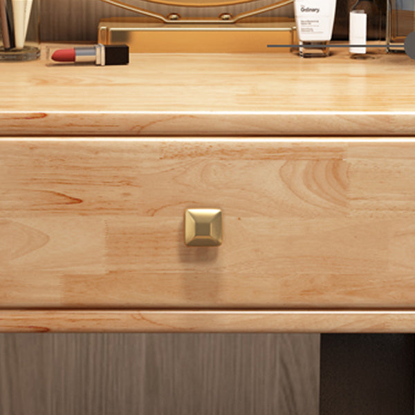 Skandinavischer Gummi -Make -up -Schalter mit Schubladen -Waschtisch