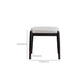 Modern Black Dressing Table Stool Set Wooden Vanity Dressing Table for Bedroom