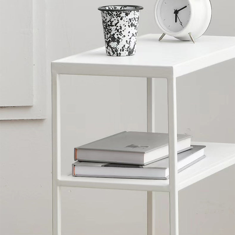 9" Wide Contemporary Corner Table Rectangular Accent Side Table Clearhalo 'Coffee & Accent Tables' 'End & Side Tables' 'end_side_tables' 'furn' 'furn_end_side_tables' 'Furniture' 'Living Room Furniture' 7225192