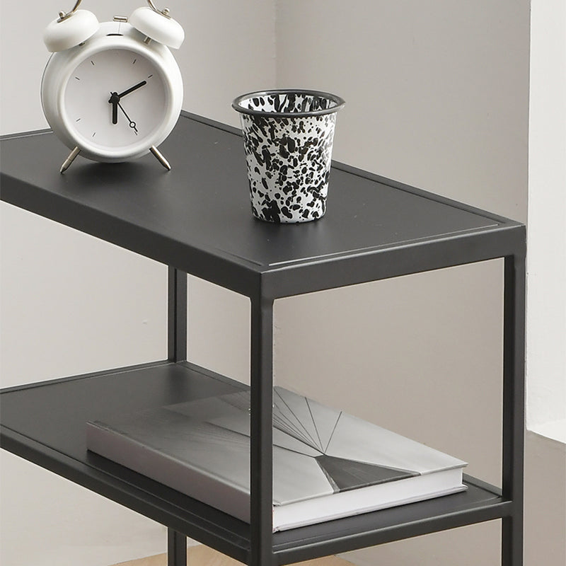 9" Wide Contemporary Corner Table Rectangular Accent Side Table Clearhalo 'Coffee & Accent Tables' 'End & Side Tables' 'end_side_tables' 'furn' 'furn_end_side_tables' 'Furniture' 'Living Room Furniture' 7225194