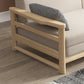 Scandinavian Wood Futon Sleeper Divano Pillow Back Futon e materasso