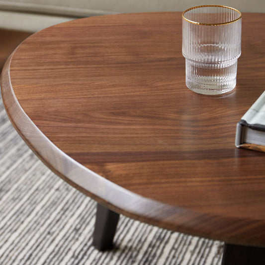 Mesa de café de 3 piernas Café geométrico de madera o mesa auxiliar