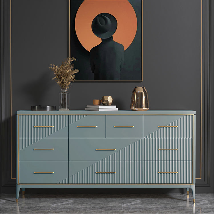 Cofre de almacenamiento Glam clásico 3/5/6/10 cajones de cajones dobles, 15.6 pulgadas de ancho