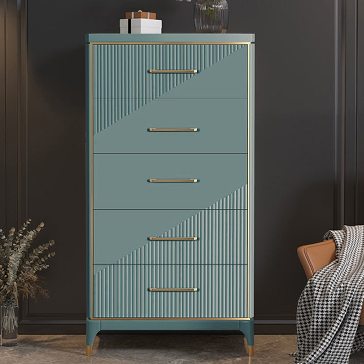 Cofre de almacenamiento Glam clásico 3/5/6/10 cajones de cajones dobles, 15.6 pulgadas de ancho