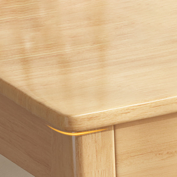 Scrivania da ufficio rettangolo di legno con cassetti