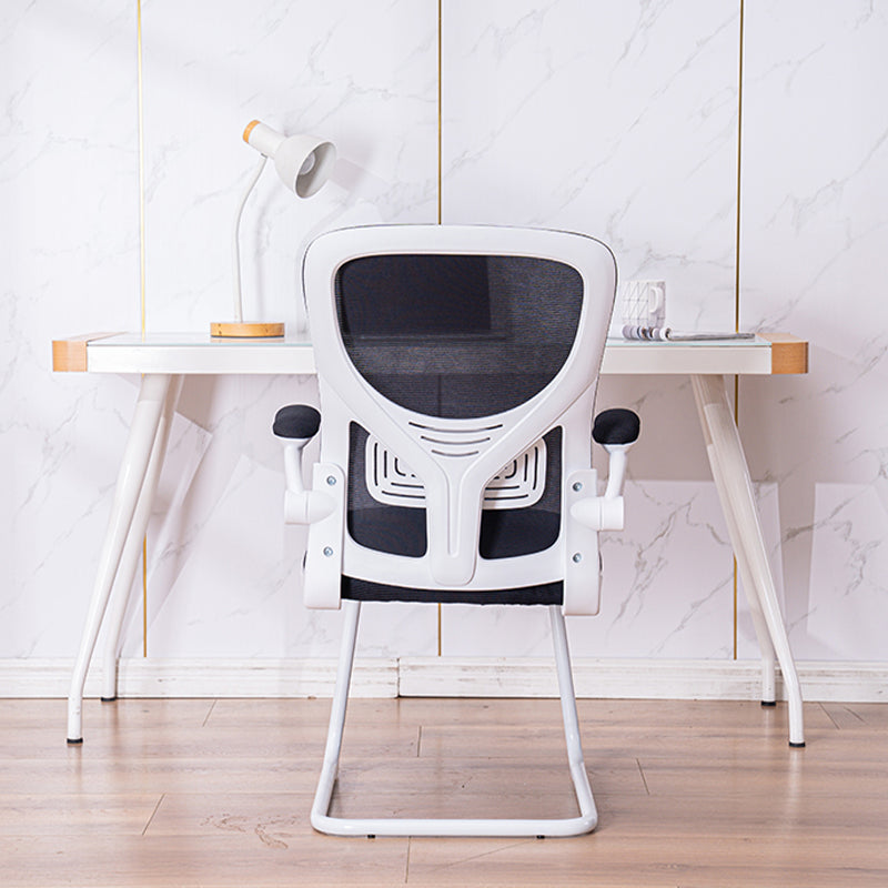 Modern Arms Included Chair High-Back Mesh Desk Chair in Black/ Green/ Gray/ Blue /Pink