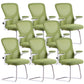 Modern Arms Included Chair High-Back Mesh Desk Chair in Black/ Green/ Gray/ Blue /Pink