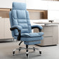 Linen Ergonomic Swivel Office Chair Height-adjustable Office Chair Blue 1 Piece With Footrest Clearhalo 'furn' 'furn_office_chair' 'Furniture' 'Office Chairs' 'Office Furniture' 'office_chair' 7226591