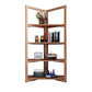 Open Back Folding Bookshelf Wood Contemporary Bookcase for Home Clearhalo 'Bookcases' 'furn' 'furn_bookcases' 'Furniture' 'Office Furniture' 7226651