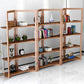 Open Back Folding Bookshelf Wood Contemporary Bookcase for Home Clearhalo 'Bookcases' 'furn' 'furn_bookcases' 'Furniture' 'Office Furniture' 7226660