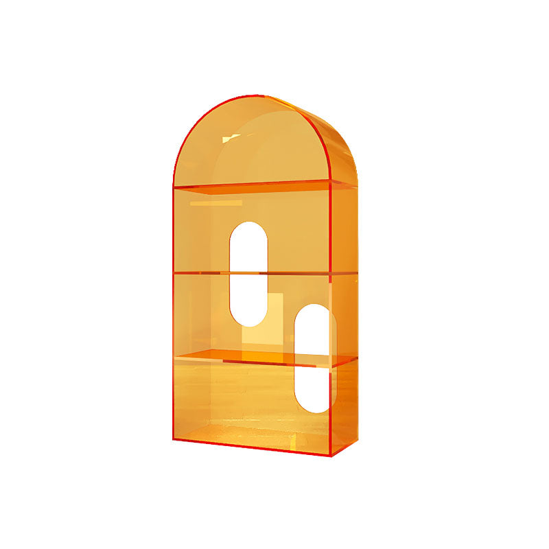 Stile moderno chiuso libreria verticale libreria in acrilico per ufficio a casa