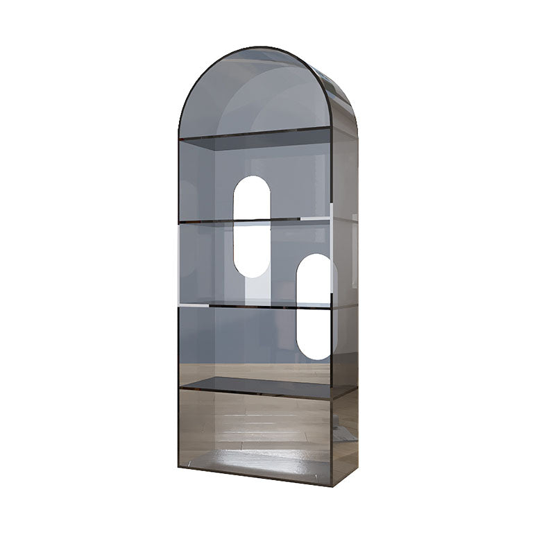 Stile moderno chiuso libreria verticale libreria in acrilico per ufficio a casa