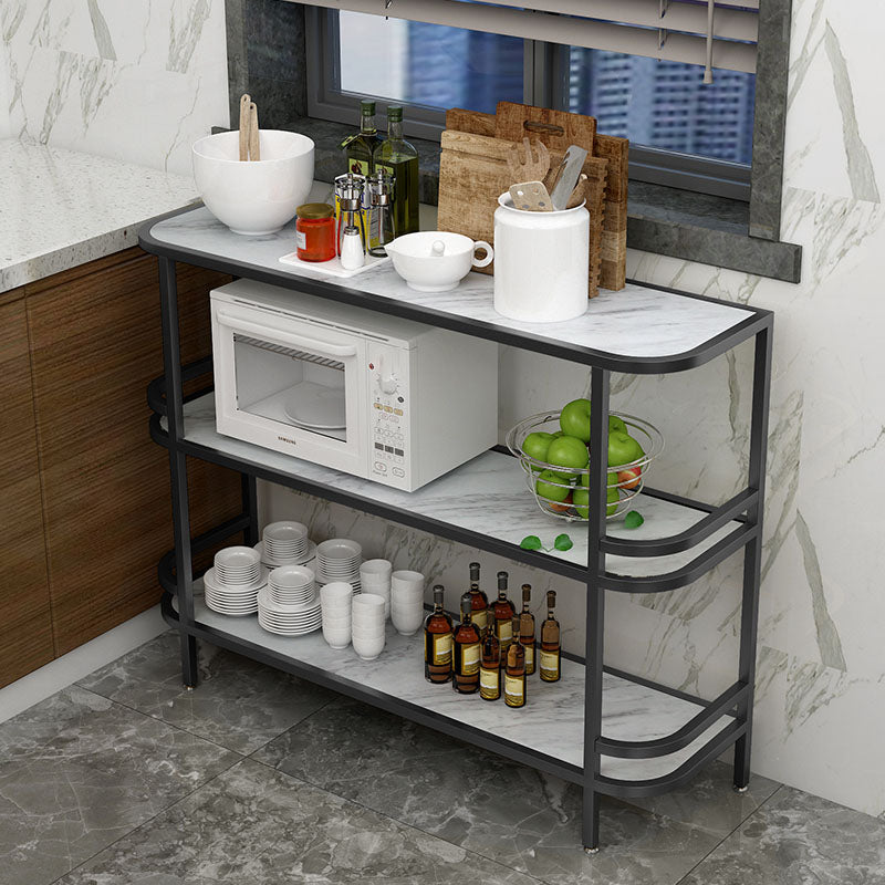 Tavolo da pranzo moderno semplice da cucina per cucina tavolo da preparazione stazionaria